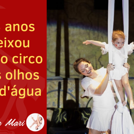 Com apenas 3 anos ela deixou todos no Circo com os olhos cheios D’água